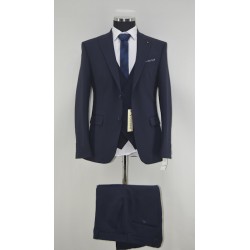 3022 YELEKLİ TAKIM ELBİSE LİCRALI LACİVERT