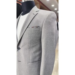 3043j Gofre Çizgili Jogger Takım Elbise Koyu Gri