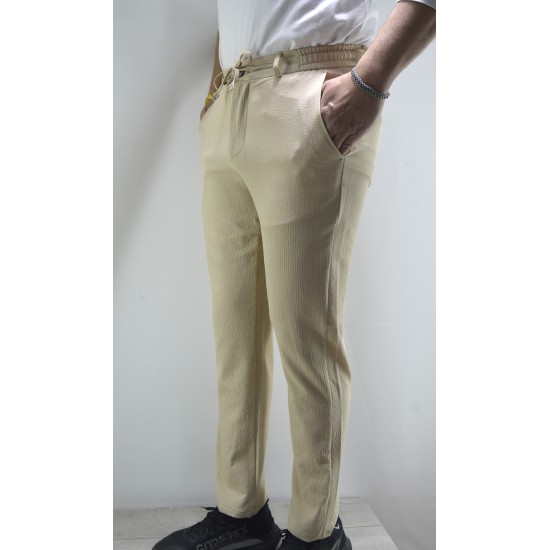 3034 Örme Jogger Pantolon bej