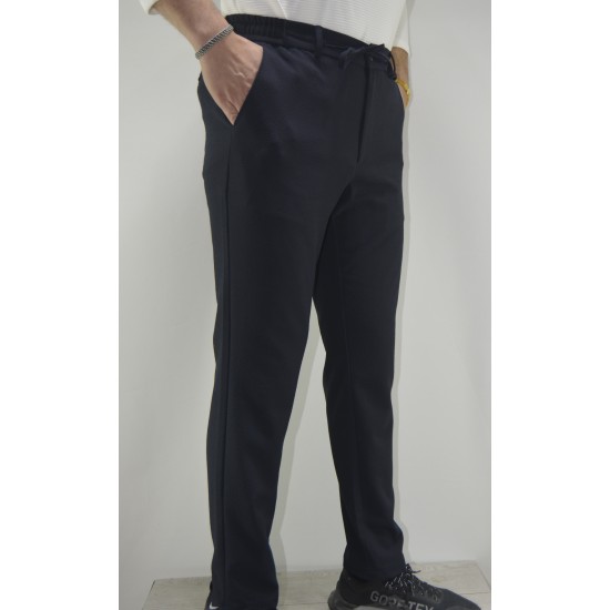 2832 Gofre Jogger Pantolon Lacivert