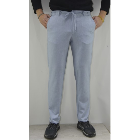 2832 Gofre Jogger Pantolon Mavi