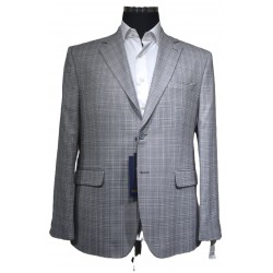 5113 Klasik 4 Drop Tek Ceket Gri