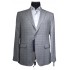 5113 Klasik 4 Drop Tek Ceket Gri